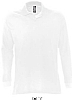 Polo Manga Larga Hombre Star Sols - Color Blanco